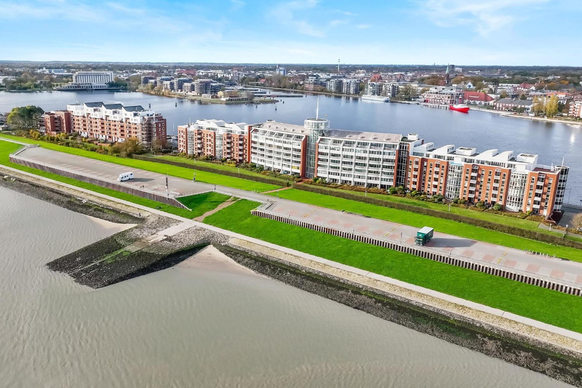 Strand-Apartment, Strandkorb, Meeresrauschen, Parkplatz Wilhelmshaven Exterior photo